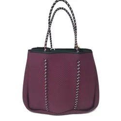 Annabel Ingall - Sporty Spice Neoprene Tote in Mulberry