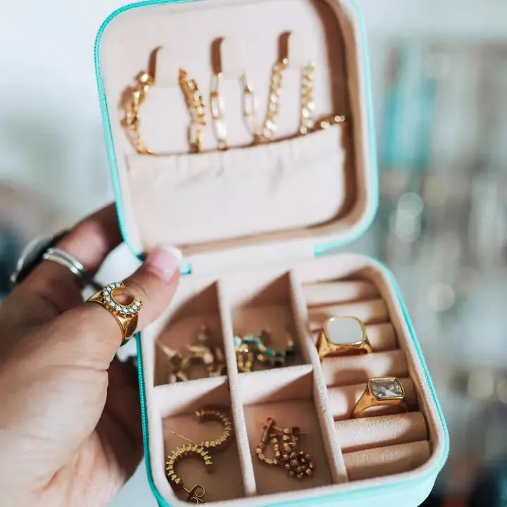 Aztec Square Jewelry Case