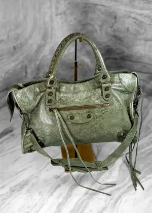 Balenciaga Chevre Motocross Classique Bag