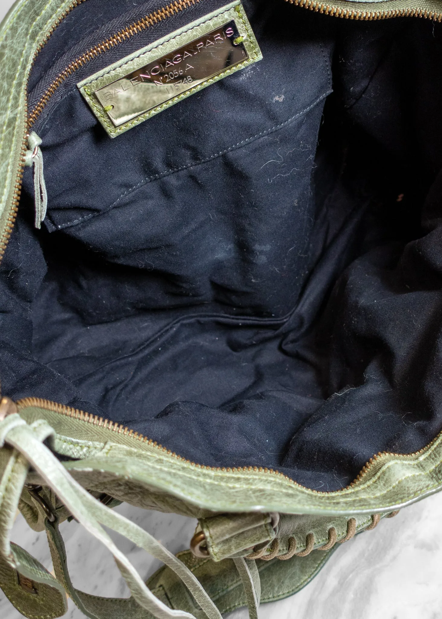 Balenciaga Chevre Motocross Classique Bag