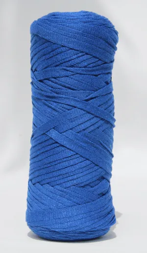 Cotton Ribbon Cord - Parliament Blue ♻️
