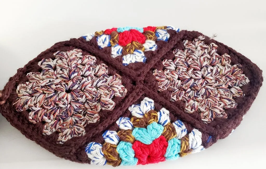 Hand-Crocheted Slippers [Adult Size] (0412)