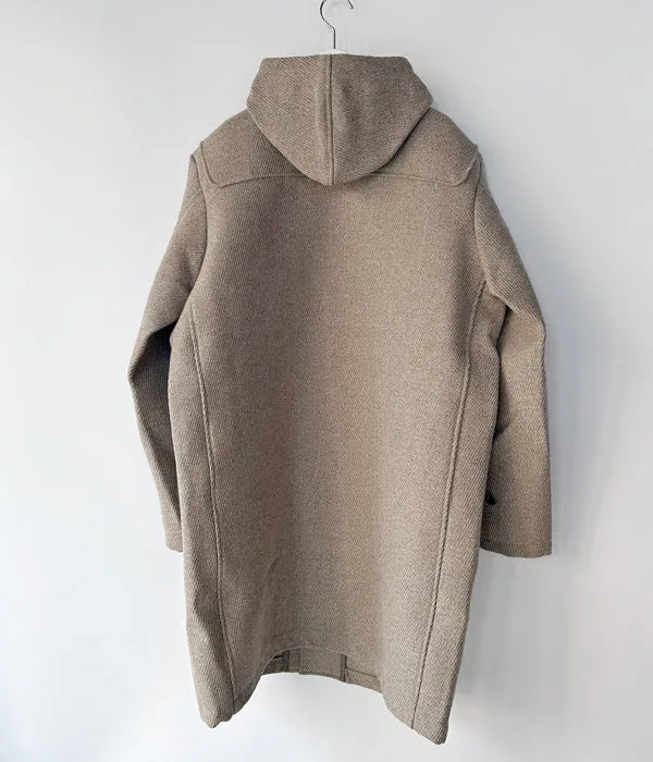 INTERIM/HYPER BIG CASHMERE HEAVY ROYAL NAVY DUFFEL COAT (BEIGE)