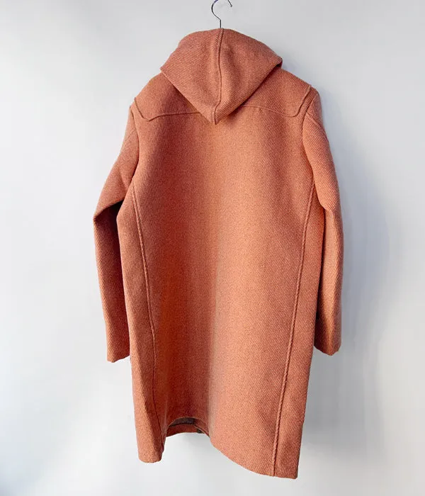 INTERIM/HYPER BIG CASHMERE HEAVY ROYAL NAVY DUFFEL COAT (ORANGE)