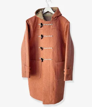 INTERIM/HYPER BIG CASHMERE HEAVY ROYAL NAVY DUFFEL COAT (ORANGE)