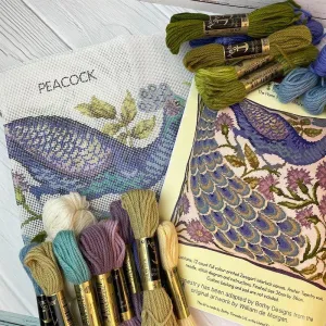 Jane Austen Peacock - Tapestry Kit