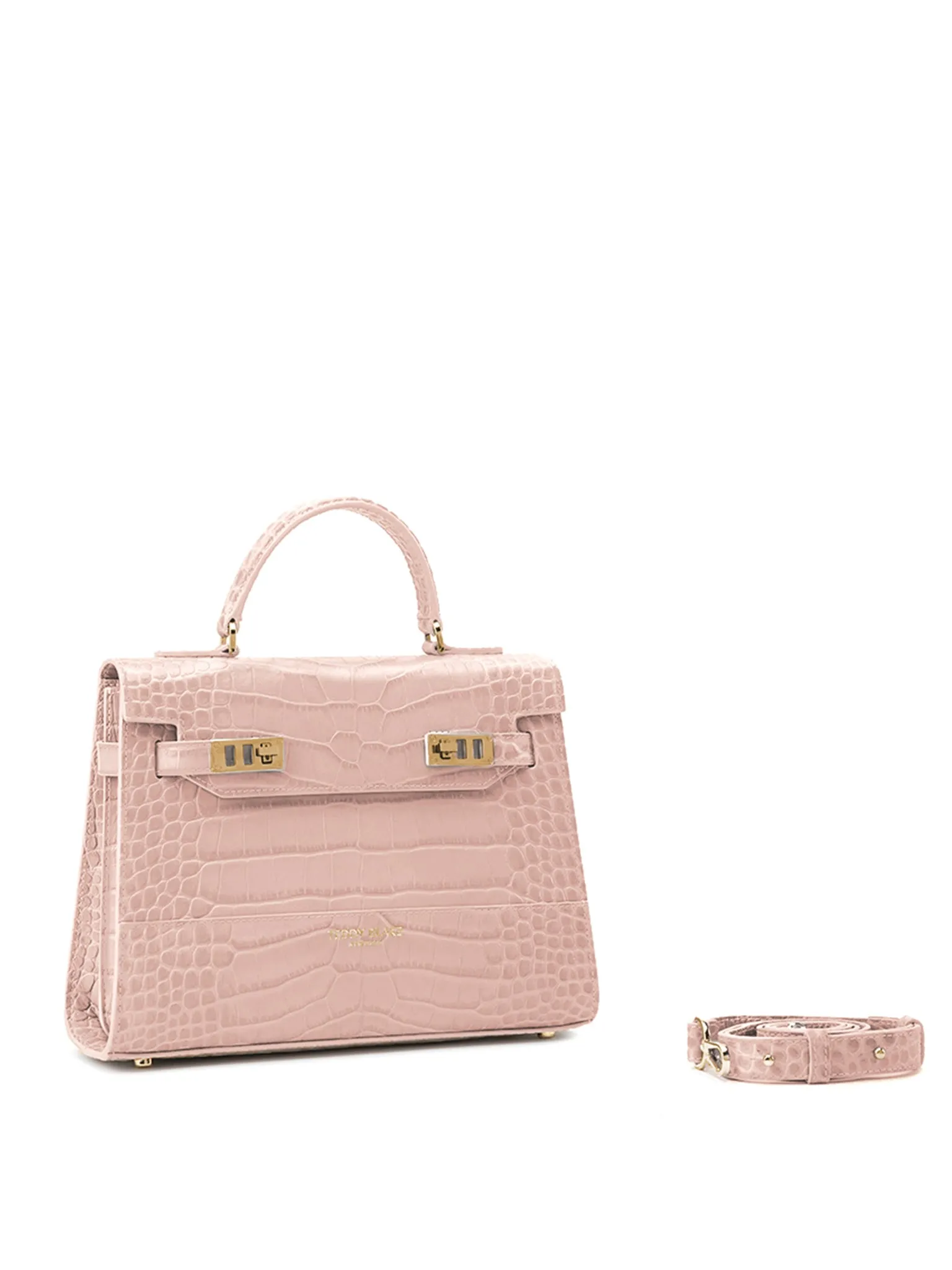 Kim Croco 11" - Nude Pink