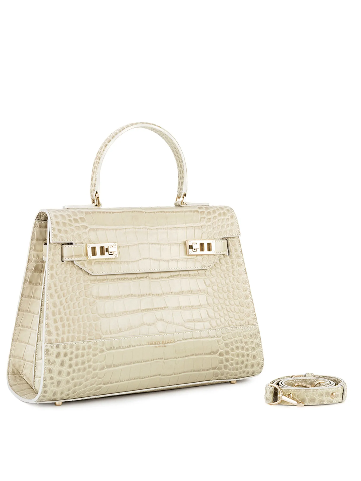 Kim Croco 14" - Light Beige