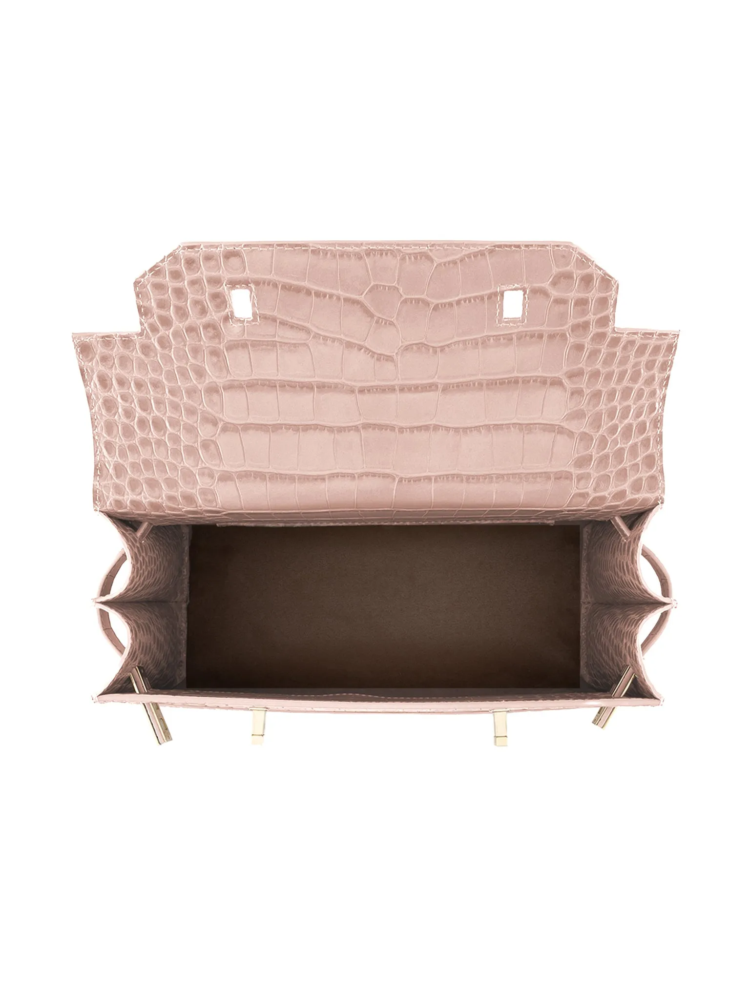 Kim Croco 14" - Nude Pink