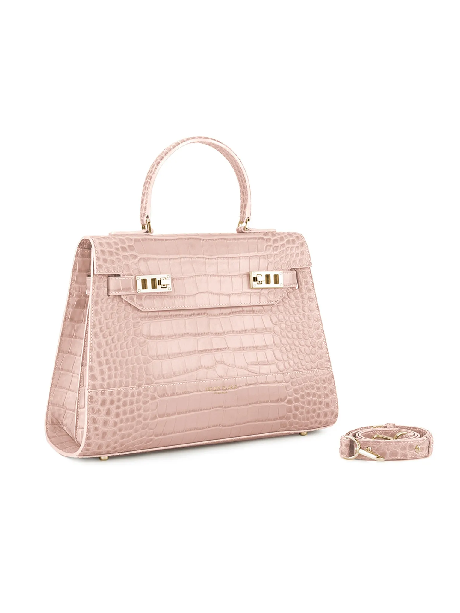 Kim Croco 14" - Nude Pink