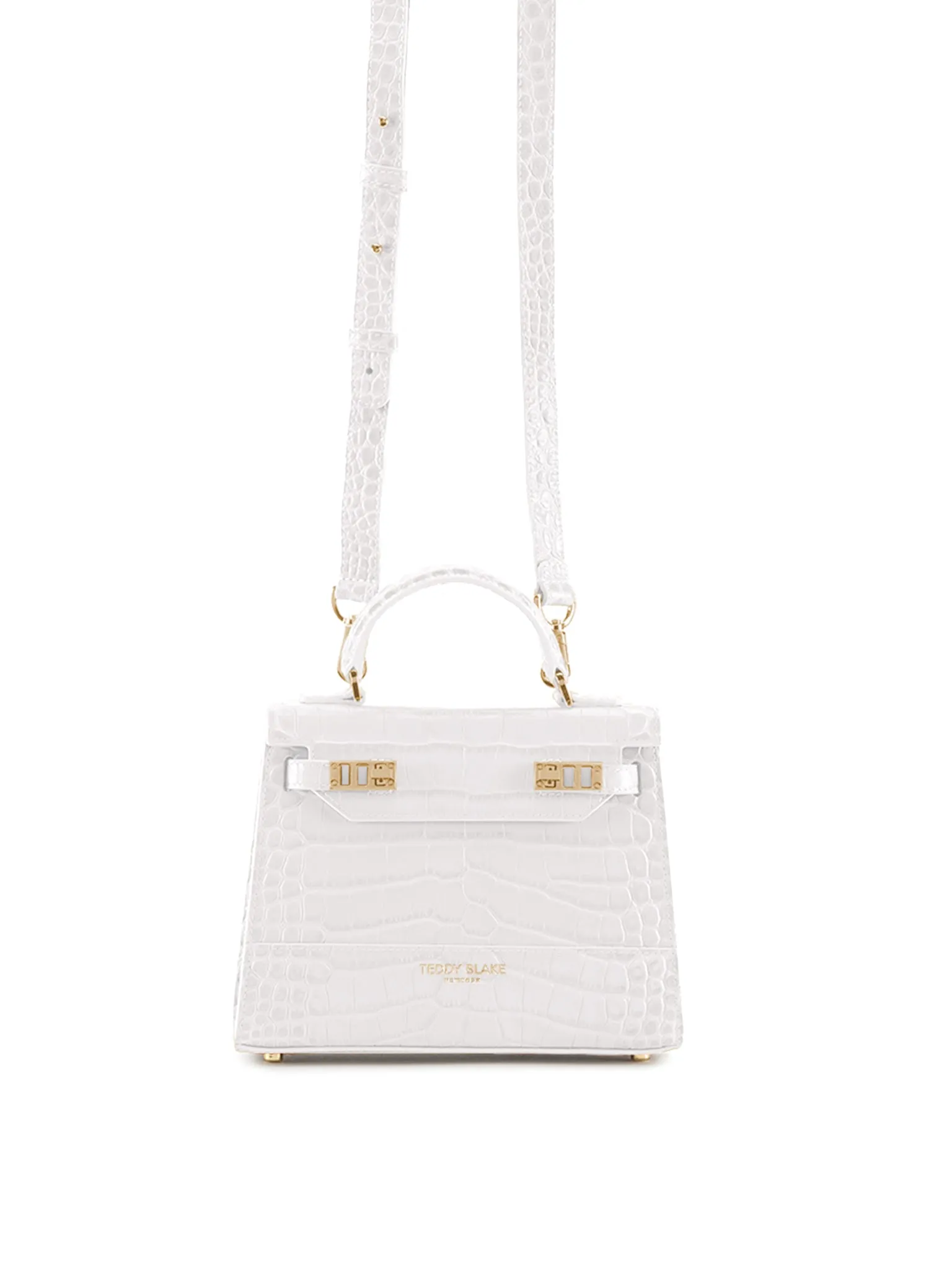 Kim Croco 9" - White