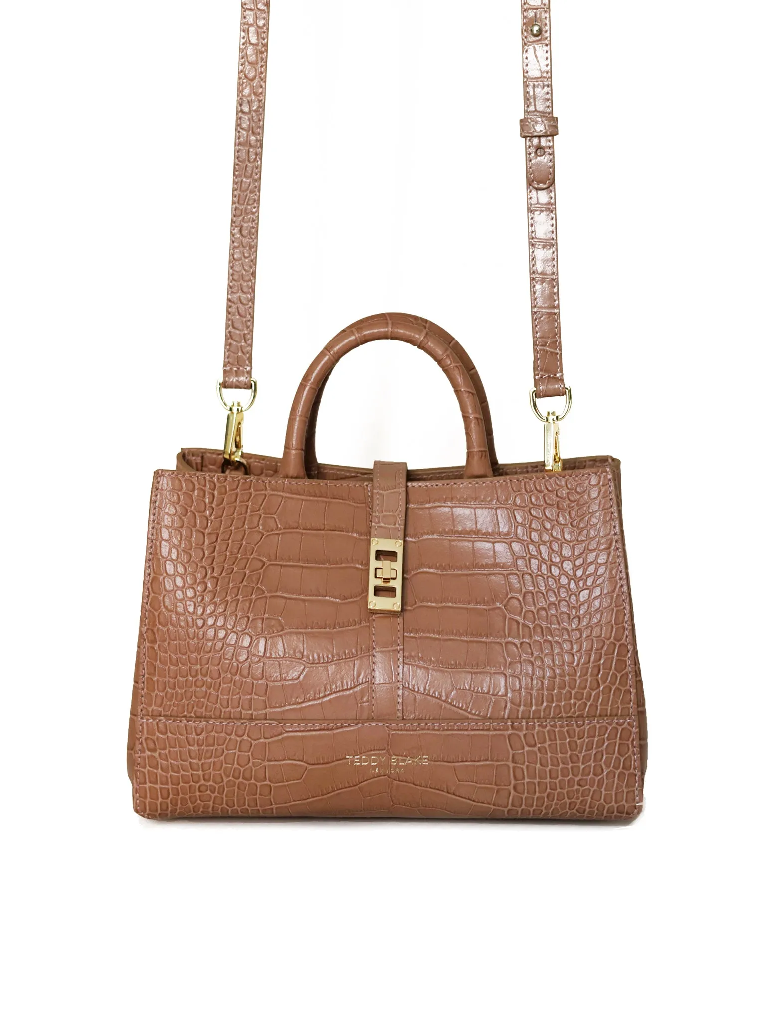 Lola Croco 10" - Dark Blush