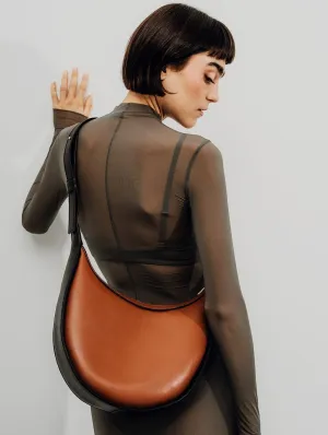 Loulou MIRUM® Leather Vegan Bag | Congac