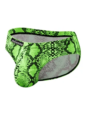 Mens Sexy Leopard Print Pouch Briefs