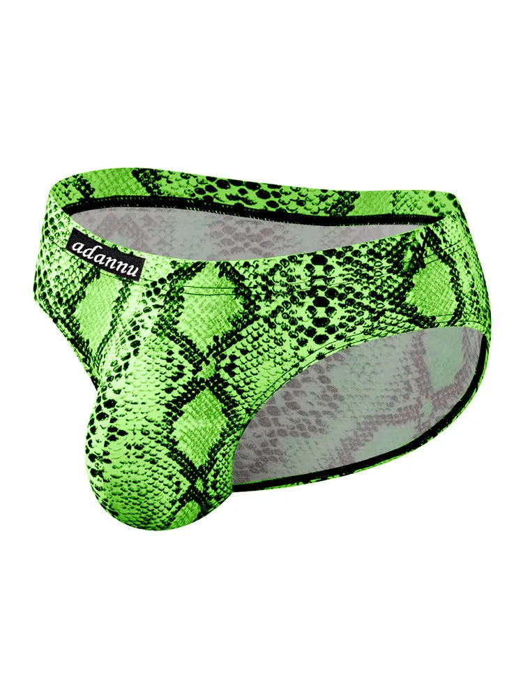 Mens Sexy Leopard Print Pouch Briefs