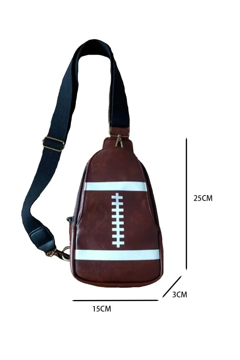 Mini Football Crossbody Backpack
