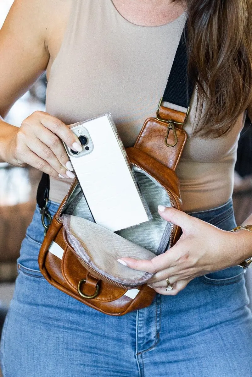 Mini Football Crossbody Backpack