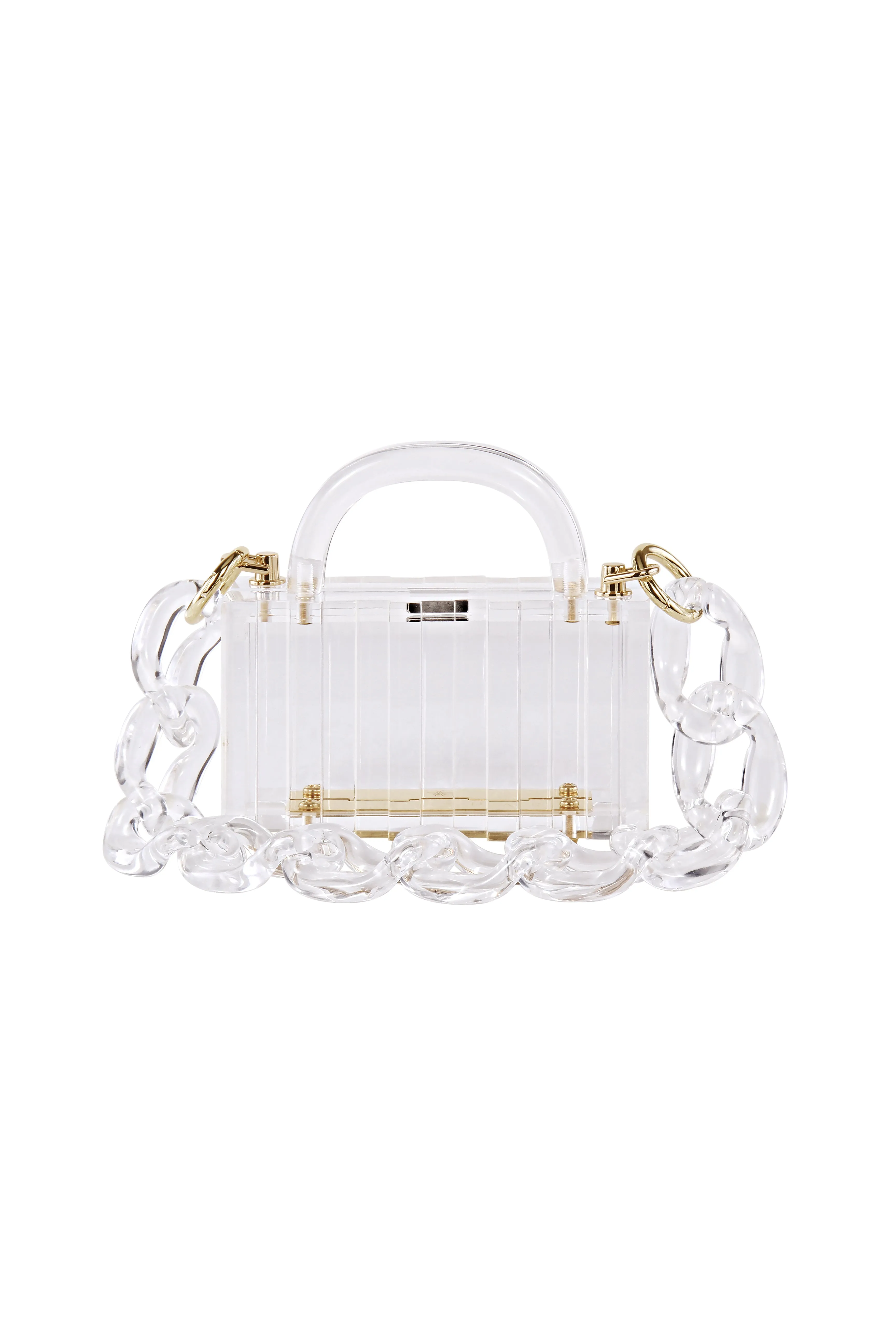 Mini Lucite Pagoda with Chain
