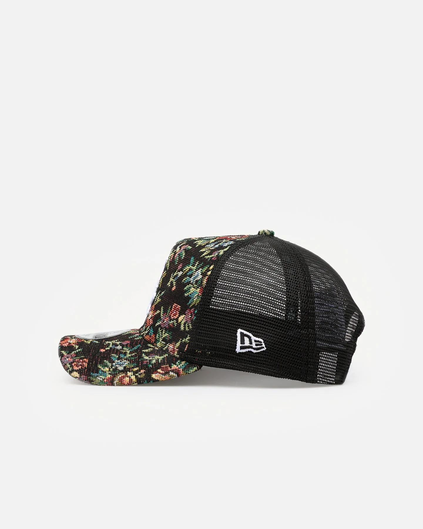 New Era Chicago White Sox 'Black Floral Tapestry' 9FORTY A-Frame Trucker Snapback Tapestry