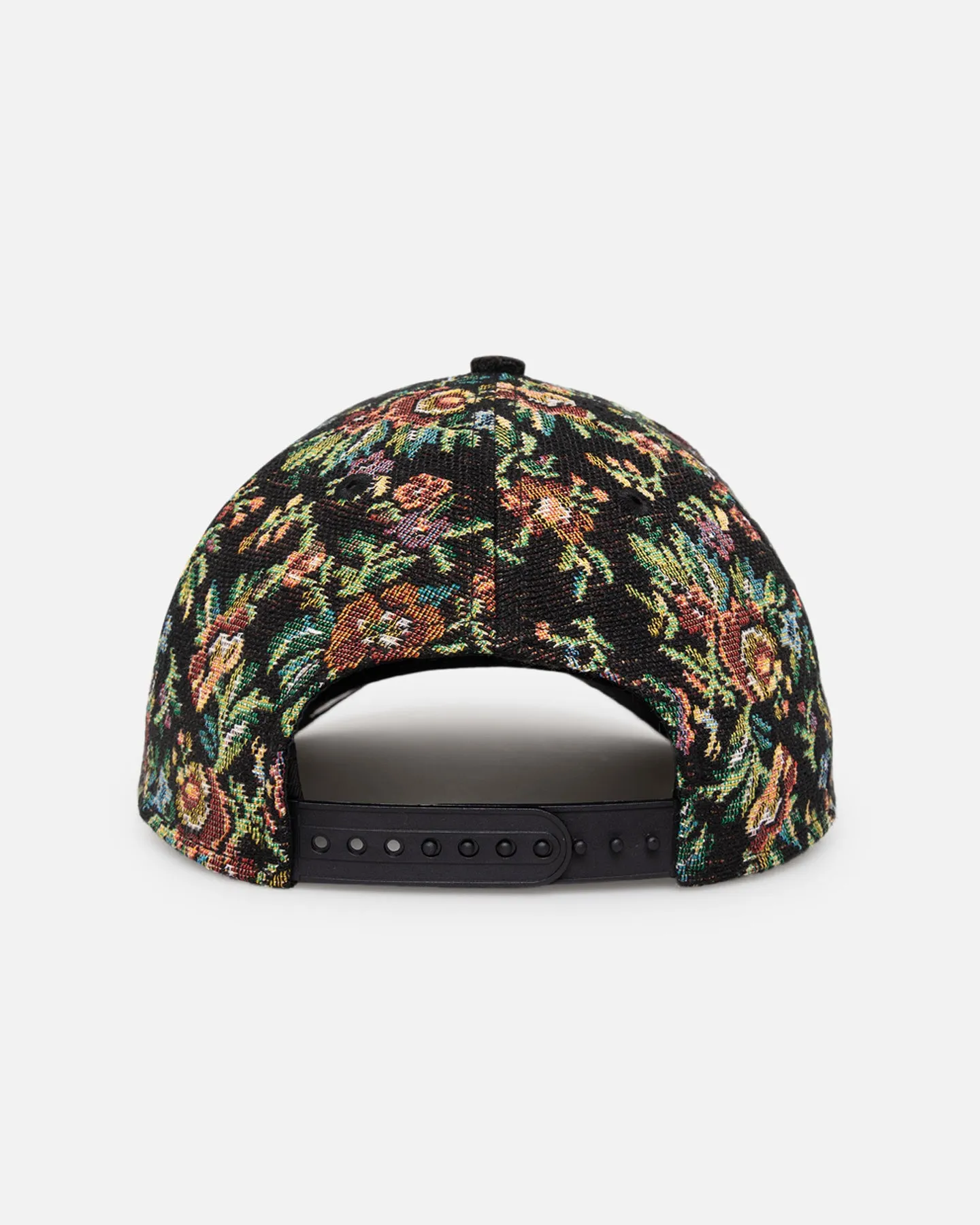 New Era Las Vegas Raiders 'Black Corduroy Floral Tapestry' 9FORTY A-Frame Snapback Tapestry/Black