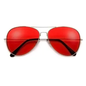 Rock Star Status Classic Colorful Teardrop Aviator