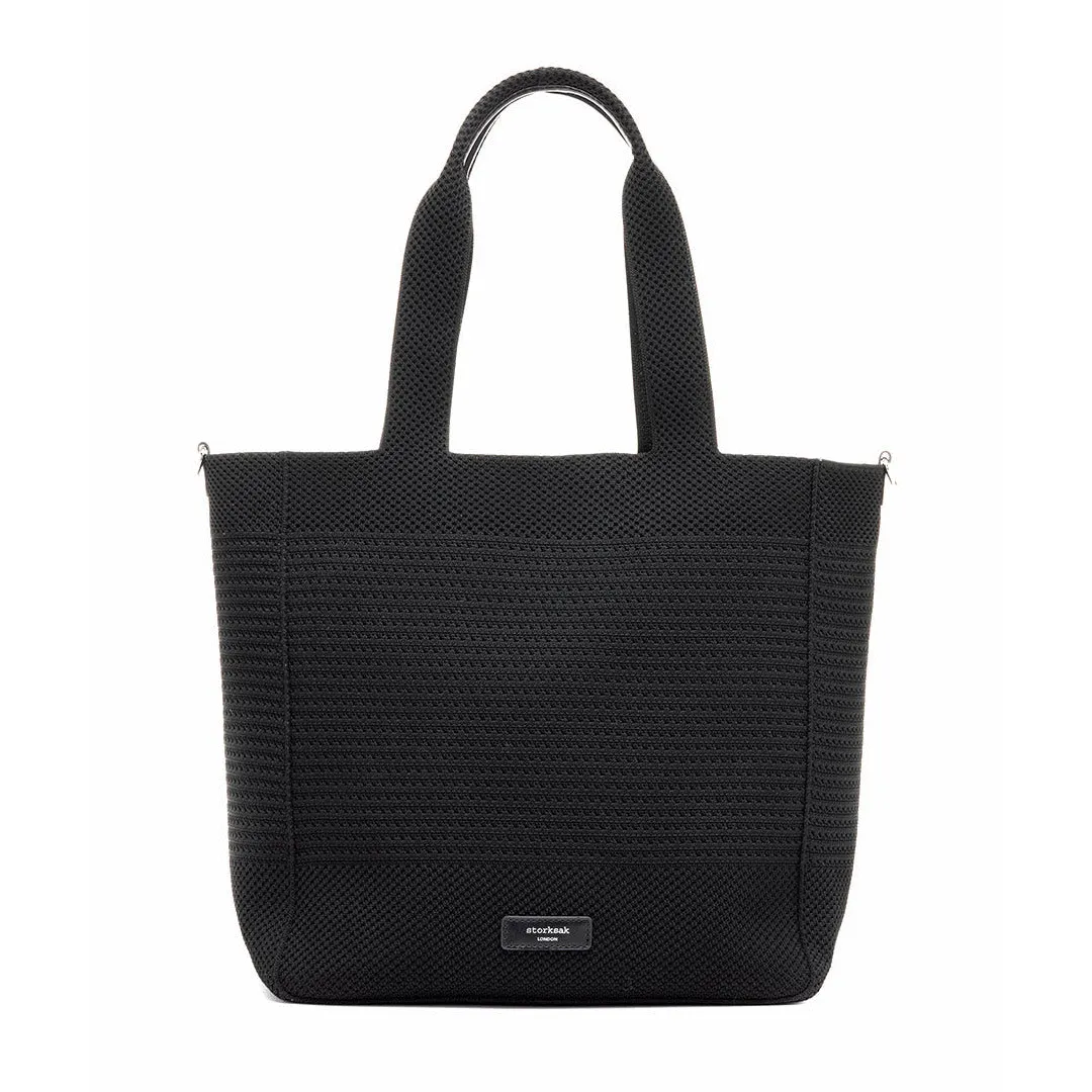 Storksak Thea Tote   Compact Changing Bag - Black