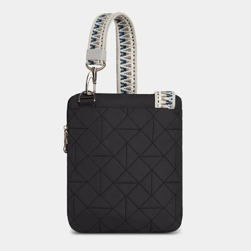 Travelon Anti-Theft Boho Slim Bag - Geo Black