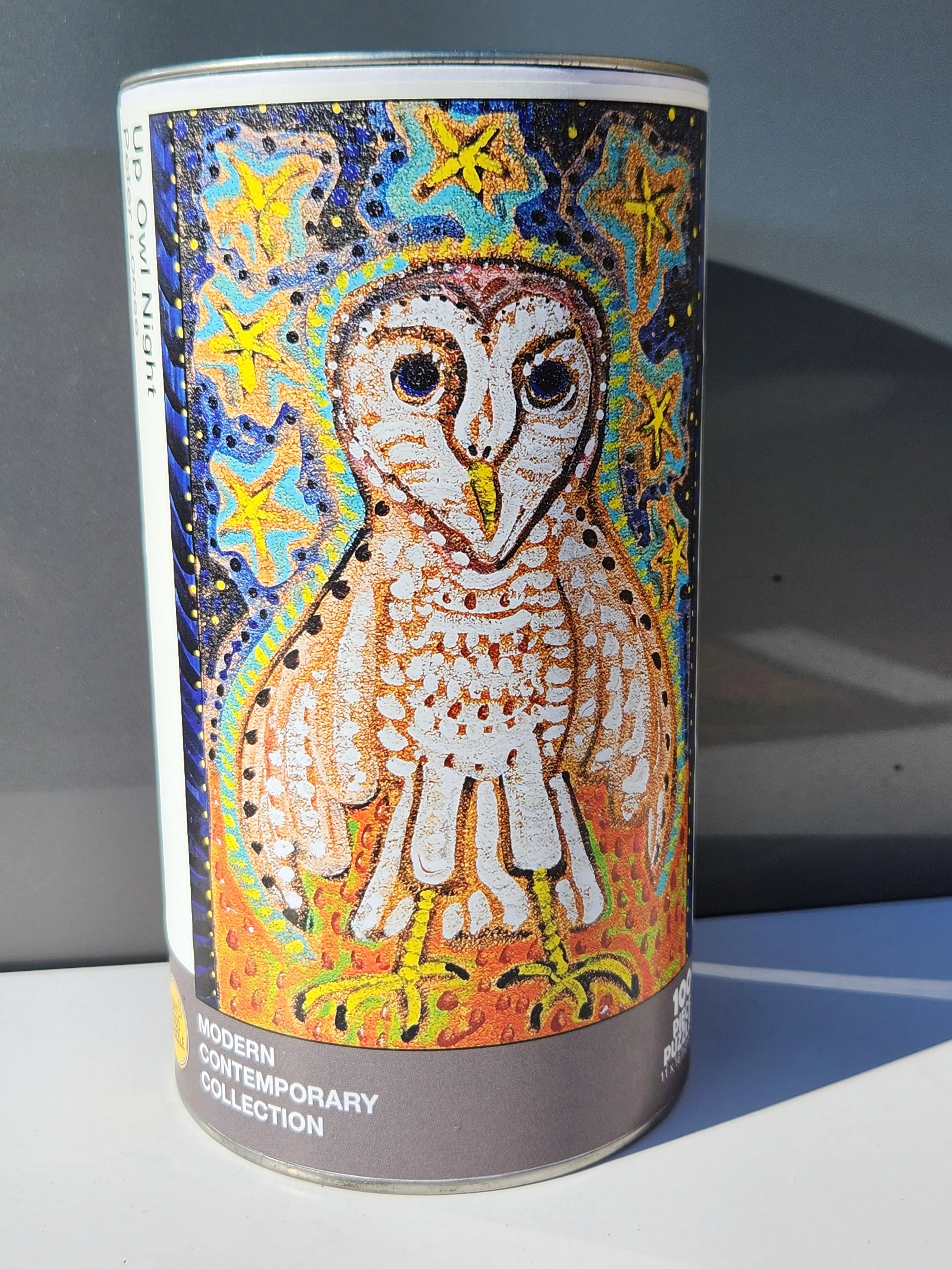 Up Owl Night by Peter Loose - 100 piece jigsaw puzzle