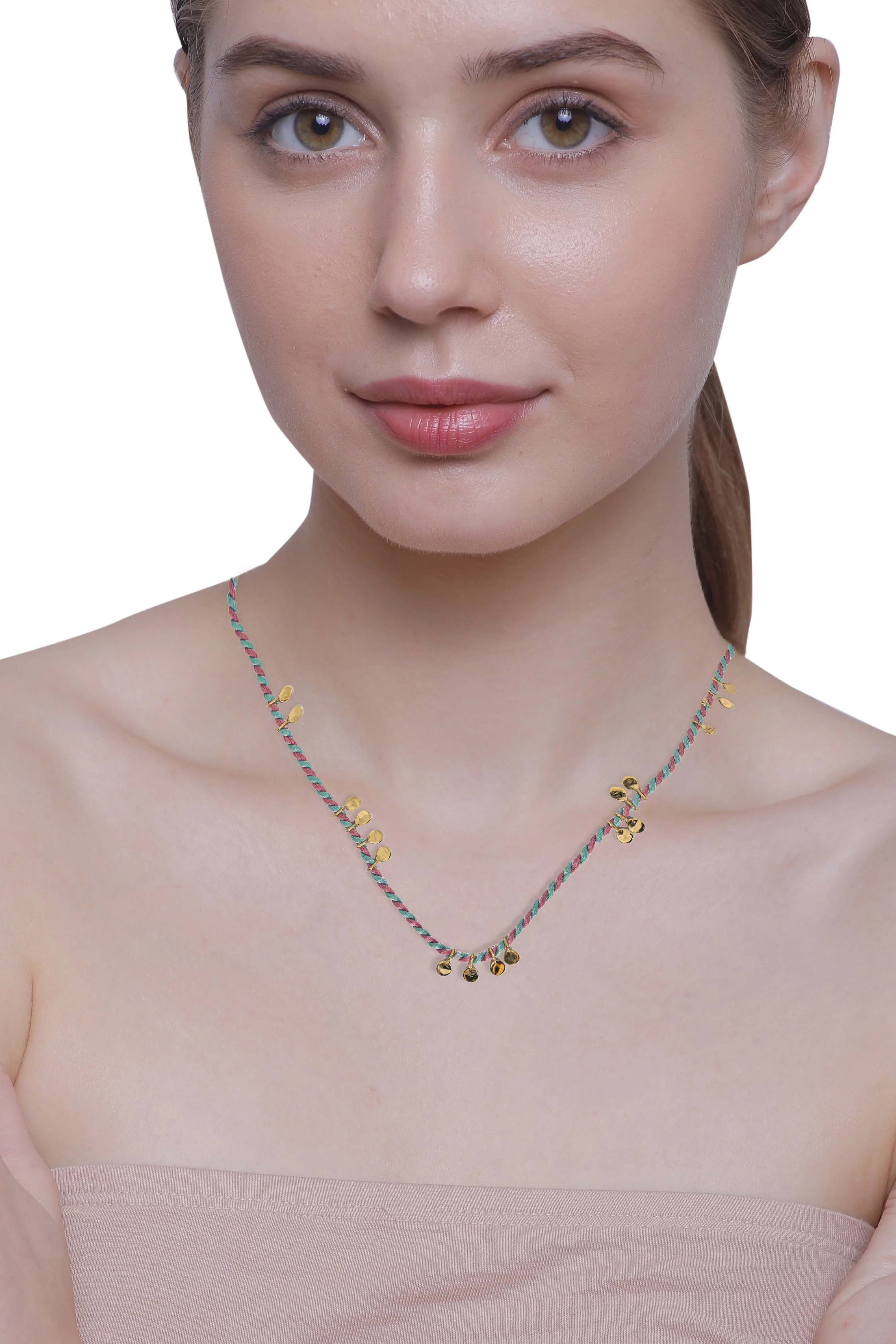 Vama | Bliss Neckpiece | Metal-Sterling Silver | Finish-Shiny