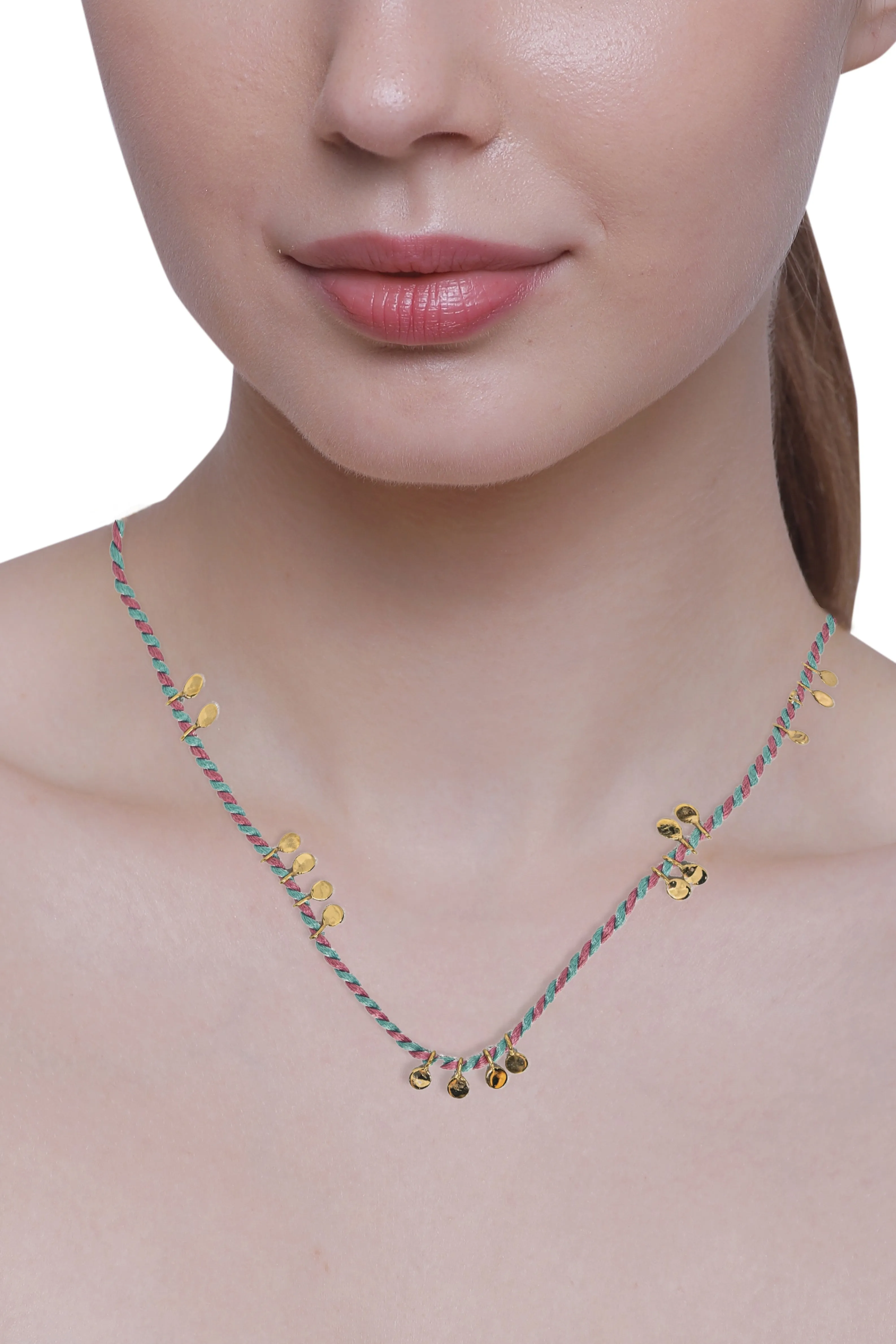 Vama | Bliss Neckpiece | Metal-Sterling Silver | Finish-Shiny