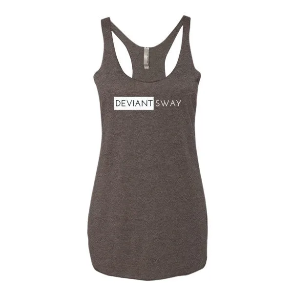 Women's Deviant Sway Signature Script racerback tank