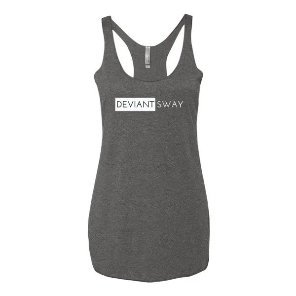 Women's Deviant Sway Signature Script racerback tank