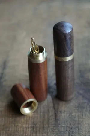 Wooden Needle Case
