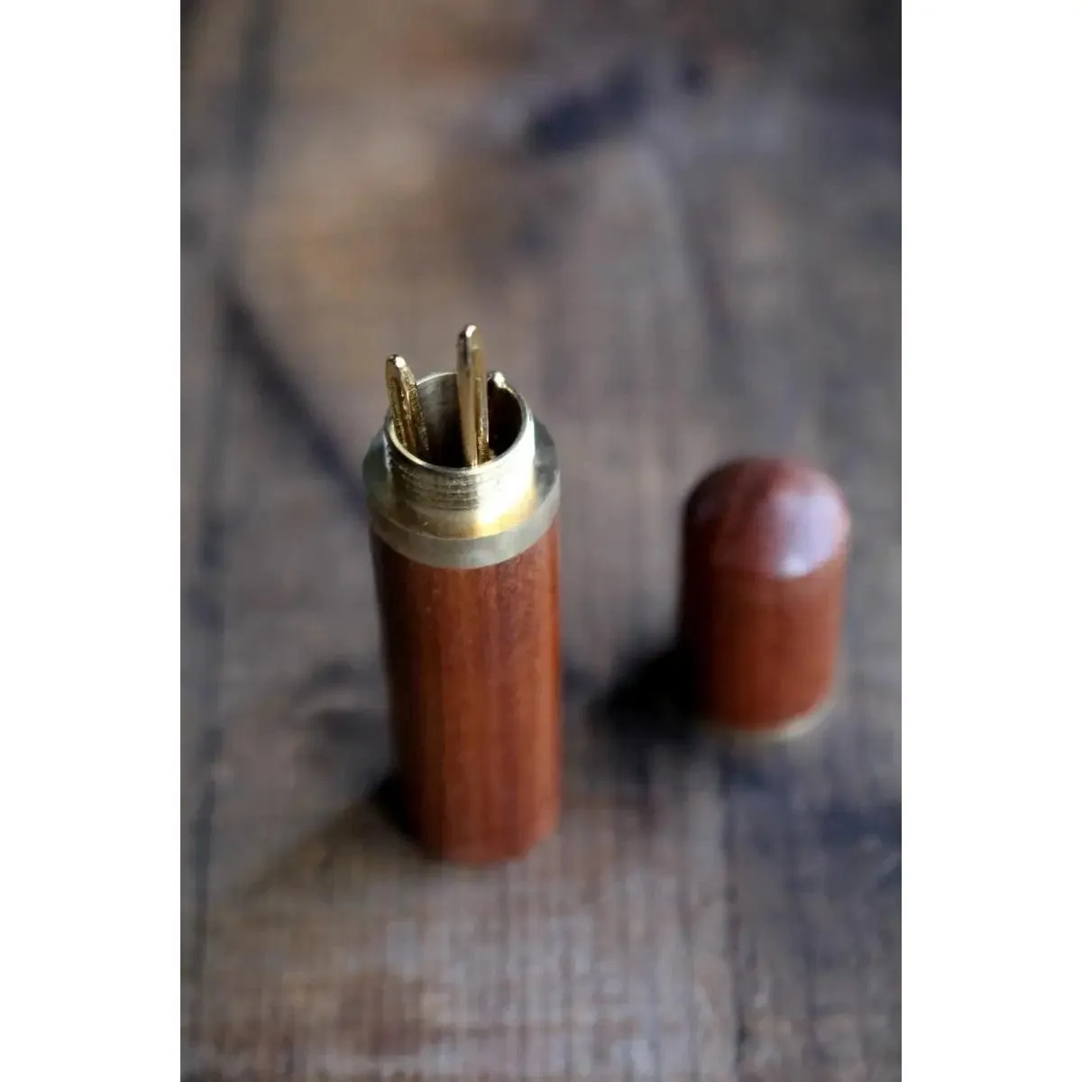 Wooden Needle Case